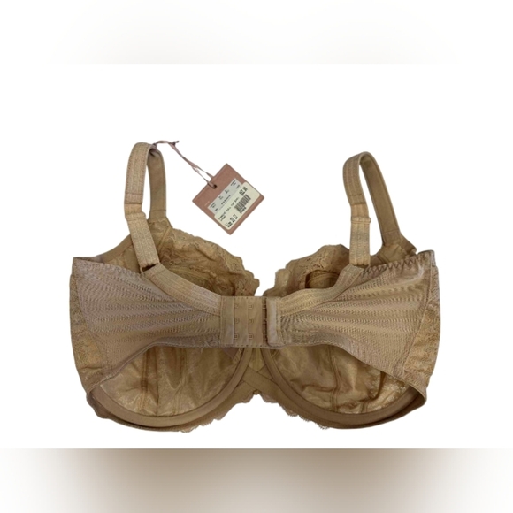 Panache NWT Full Cup Envy Balconnet Bra Lace Nude Size 32JJ - Picture 2 of 6
